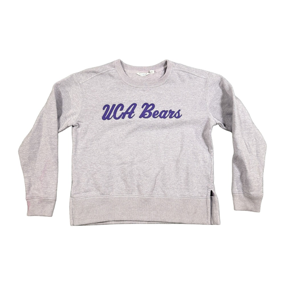 Camp David UCA Bears Sweatshirt Small Heather Purple University Central Arkansas